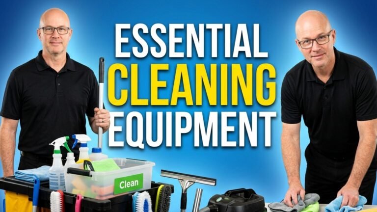 Essential Equipment for a Cleaning Business What You Actually Need