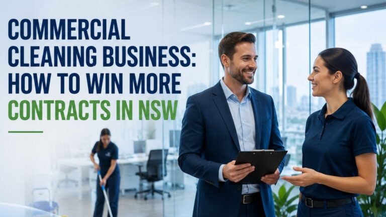 Commercial Cleaning Business How to Win More Contracts in NSW