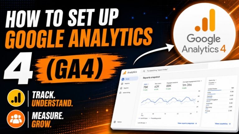 How to Set Up Google Analytics 4 for Your Local Business Website