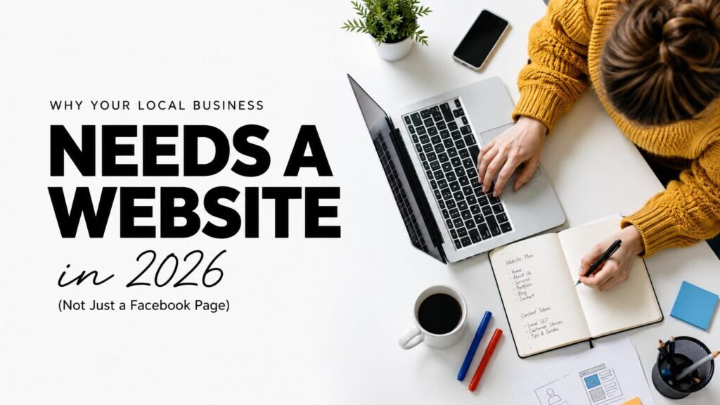 Why Your Local Business Needs a Website in 2026 (Not Just a Facebook Page)