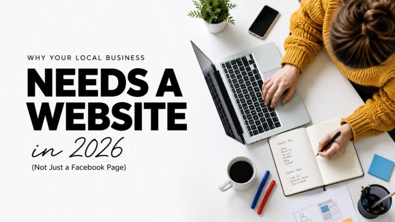 Why Your Local Business Needs a Website in 2026 (Not Just a Facebook Page)