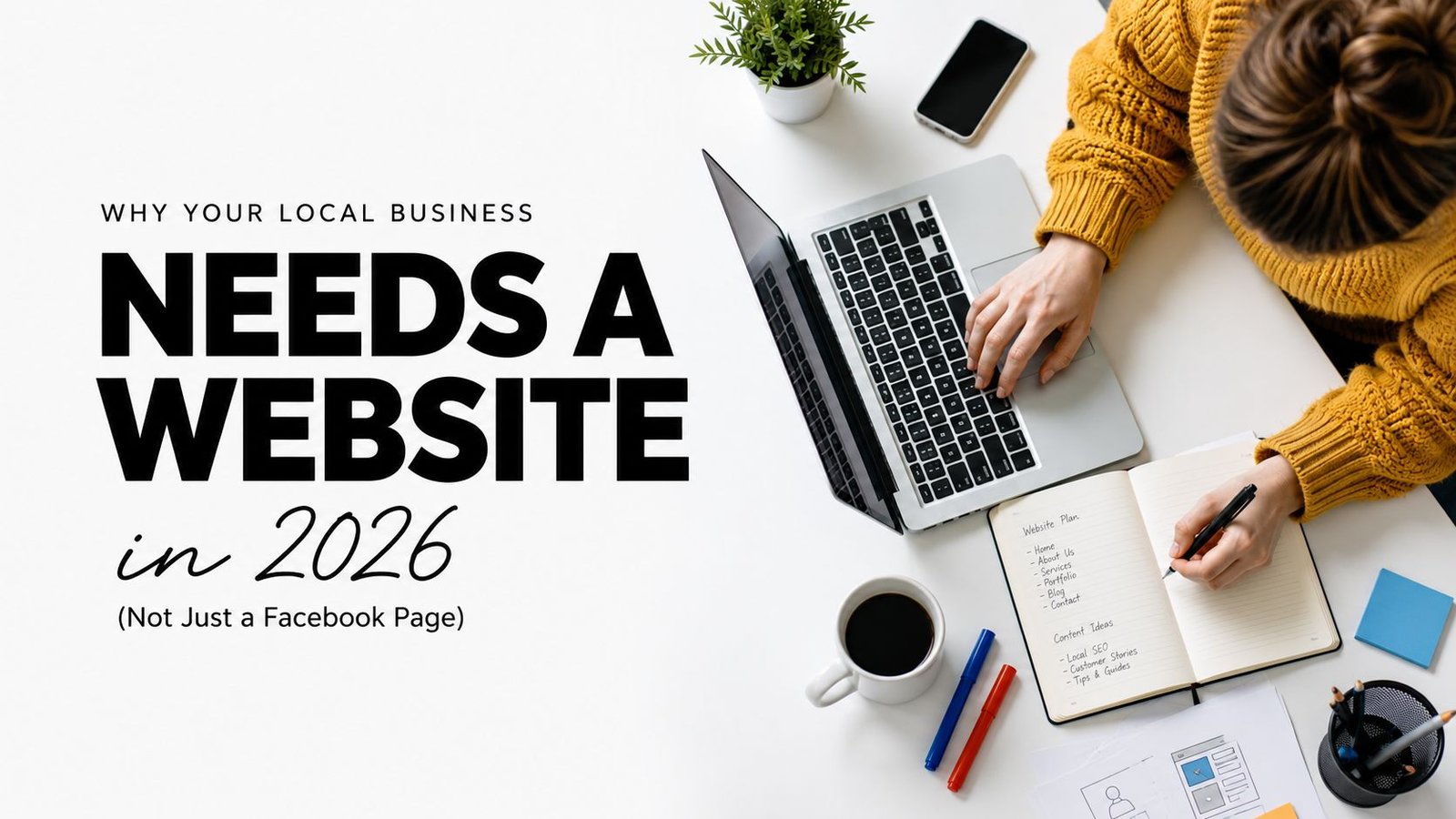 Why Your Local Business Needs a Website in 2026 (Not Just a Facebook Page)