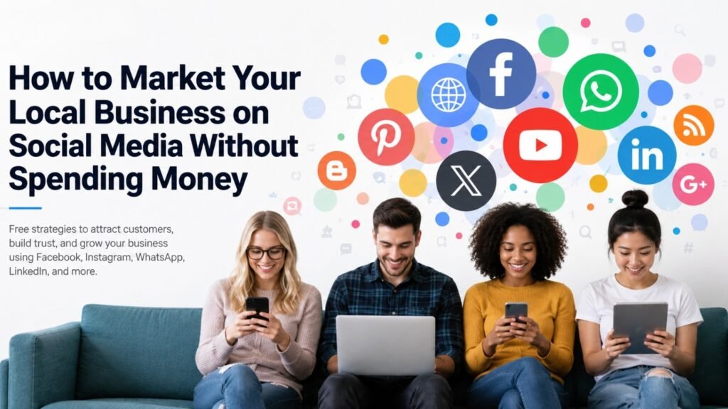 How to Market Your Local Business on Social Media Without Spending Money